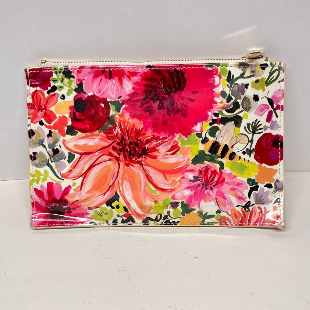 Kate Spade New York Floral Zip Pouch